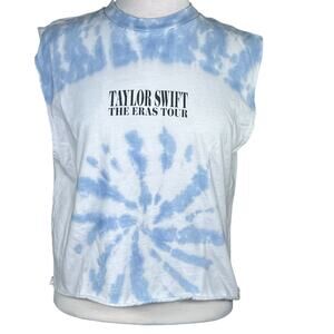 Taylor Swift The Eras Tour Tie-Dye Sleeveless T-Shirt Size Small
